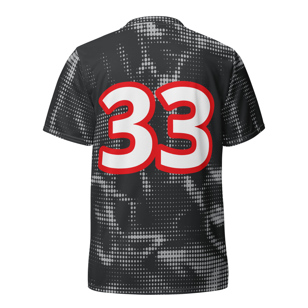 Recycled unisex sports jersey
