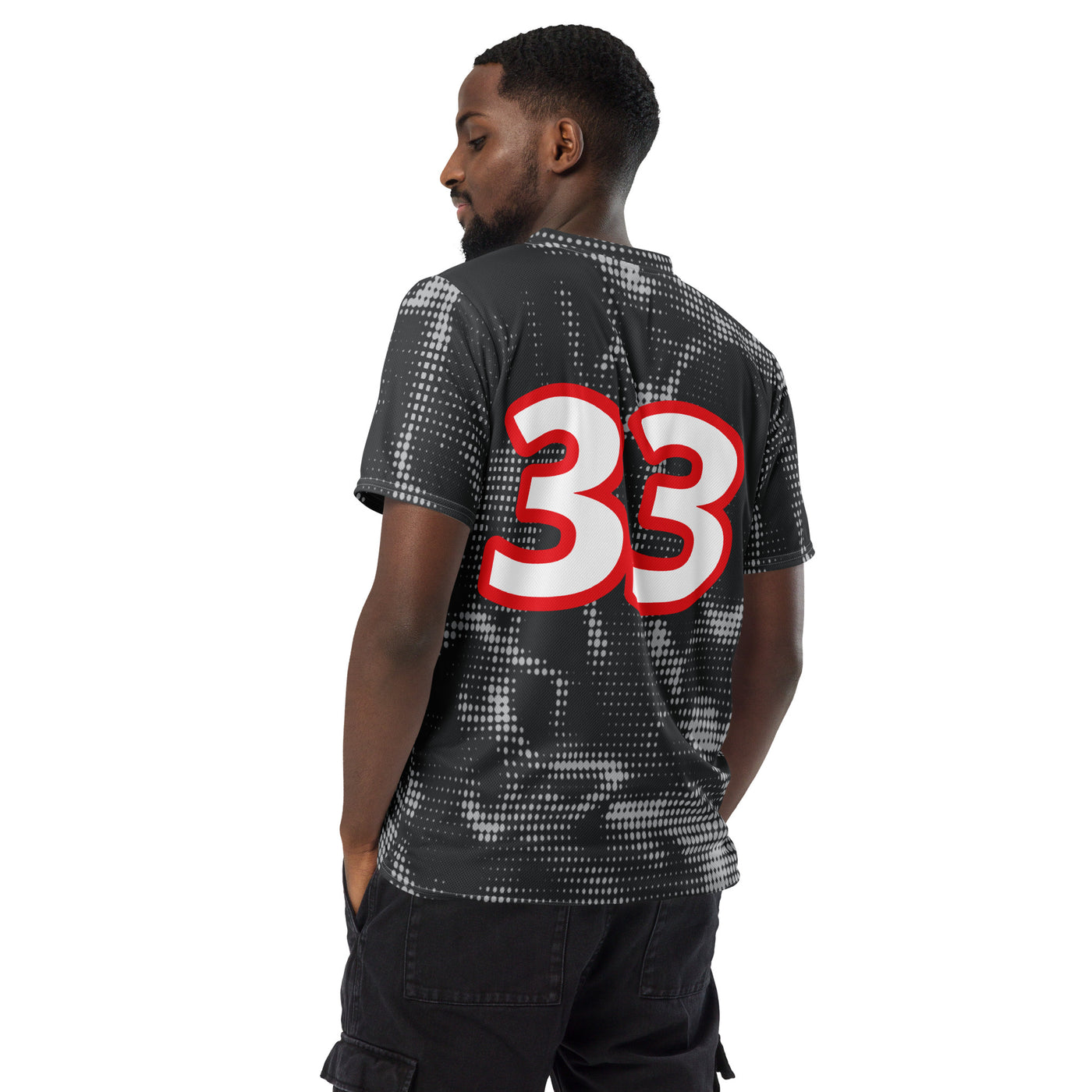 Recycled unisex sports jersey